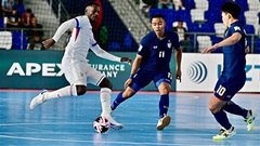 ĐT futsal Thái Lan bị loại, xác định 4 cặp tứ kết World Cup futsal 2024